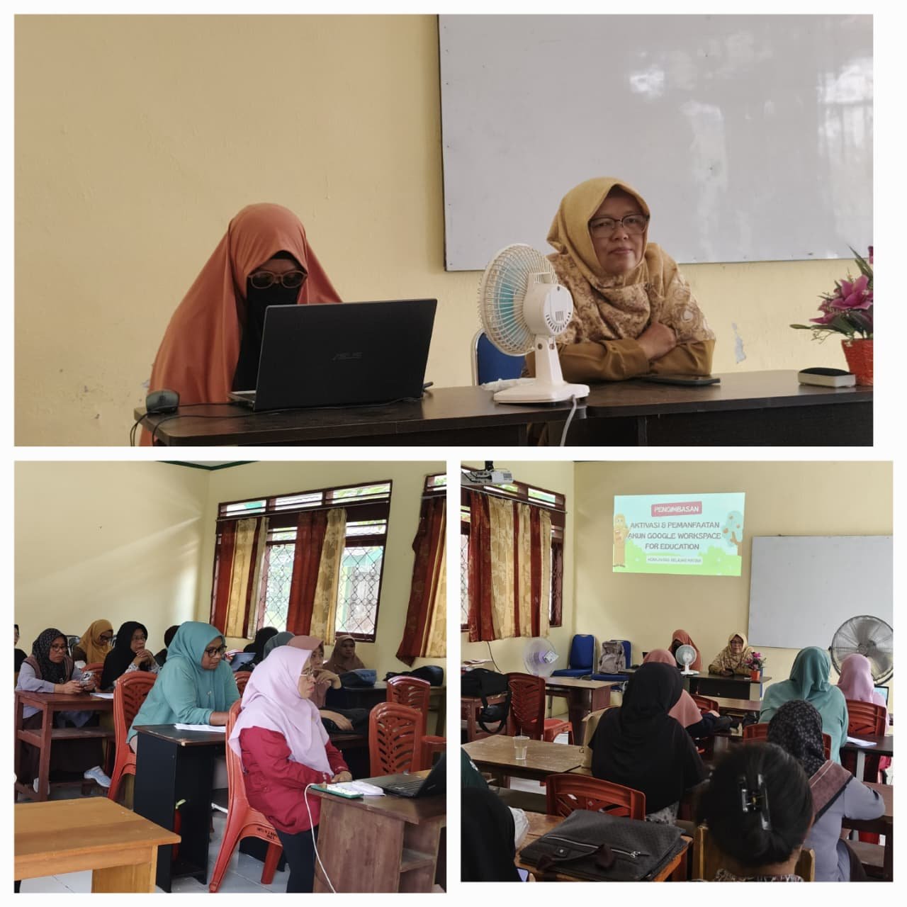 Guru MTsN 2 Maluku Tengah Tingkatkan Kompetensi Digital Melalui Optimalisasi Google Workspace
